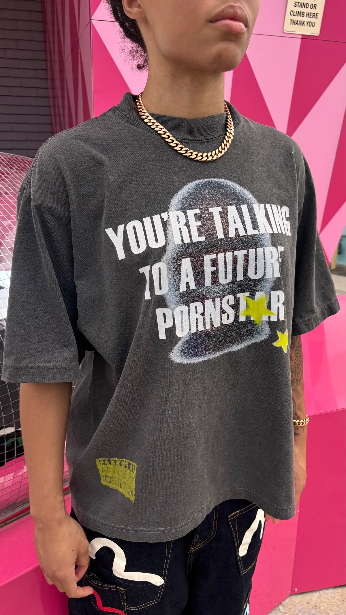 “YELLOW” SAFE $EX TEE
