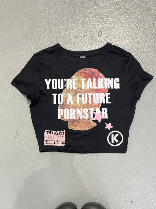 P*rn★ baby tee
