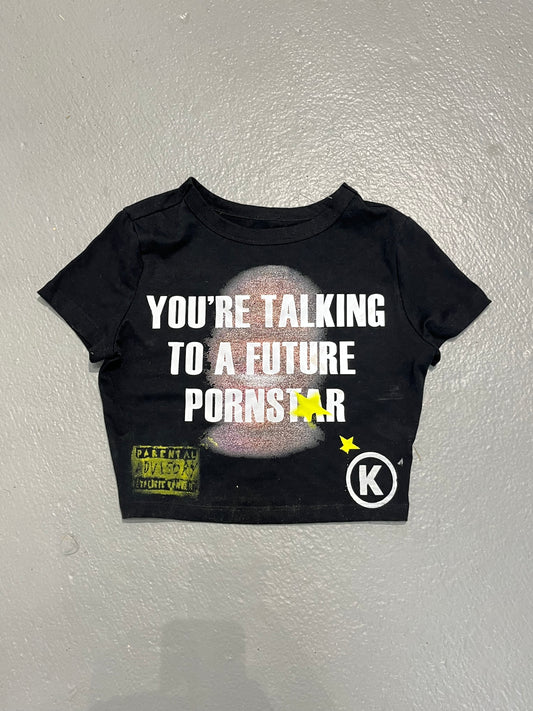 P*rn★ baby tee